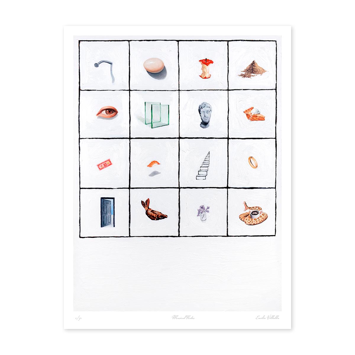 Musical Notes Fine Art Print