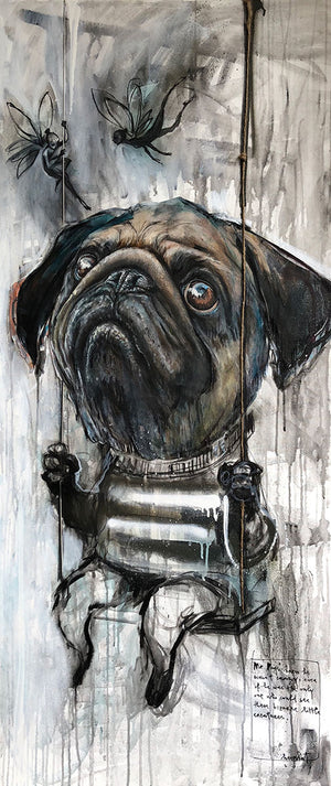 Mr. Pugs knew he wasn’t crazy even if he was the only one who could see these bizarre little creatures.