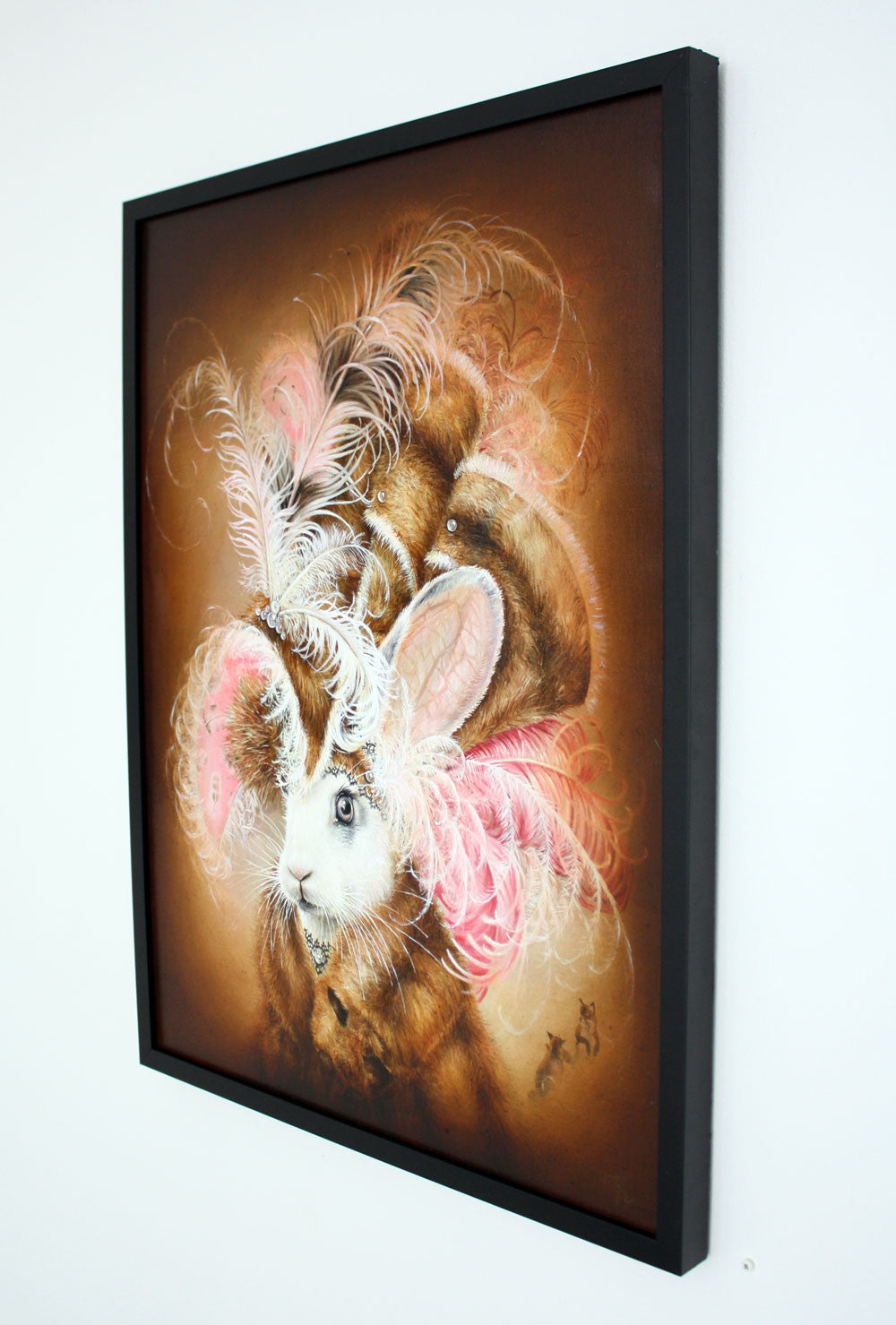 Rabbit Wearing Fox (La Proie)