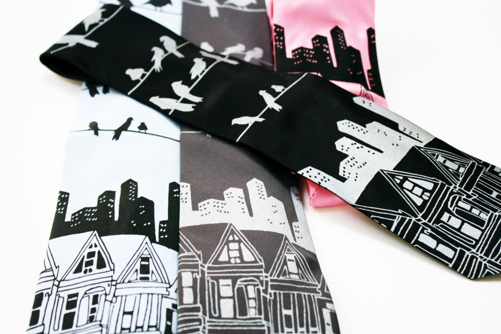 San Francisco Skyline Necktie