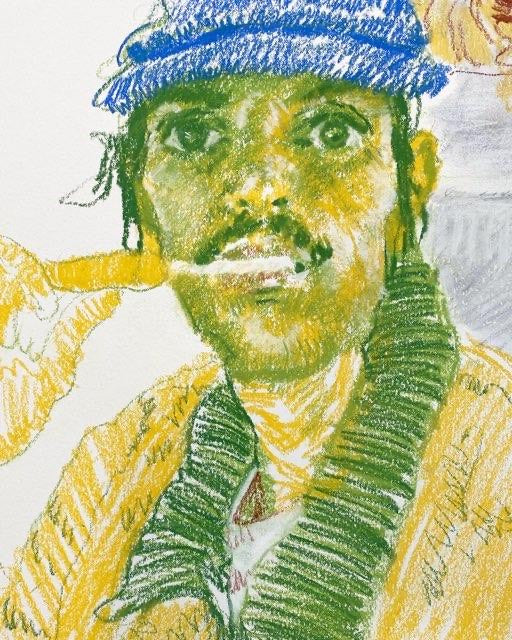 Reflection with Michelle's New Towel