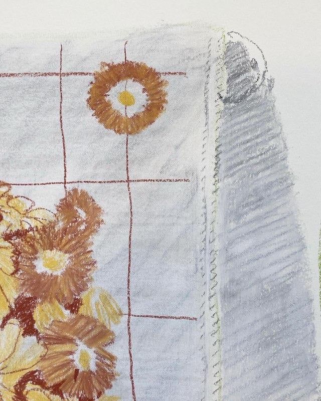 Reflection with Michelle's New Towel