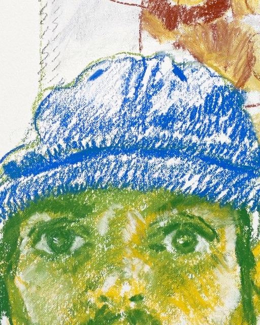 Reflection with Michelle's New Towel