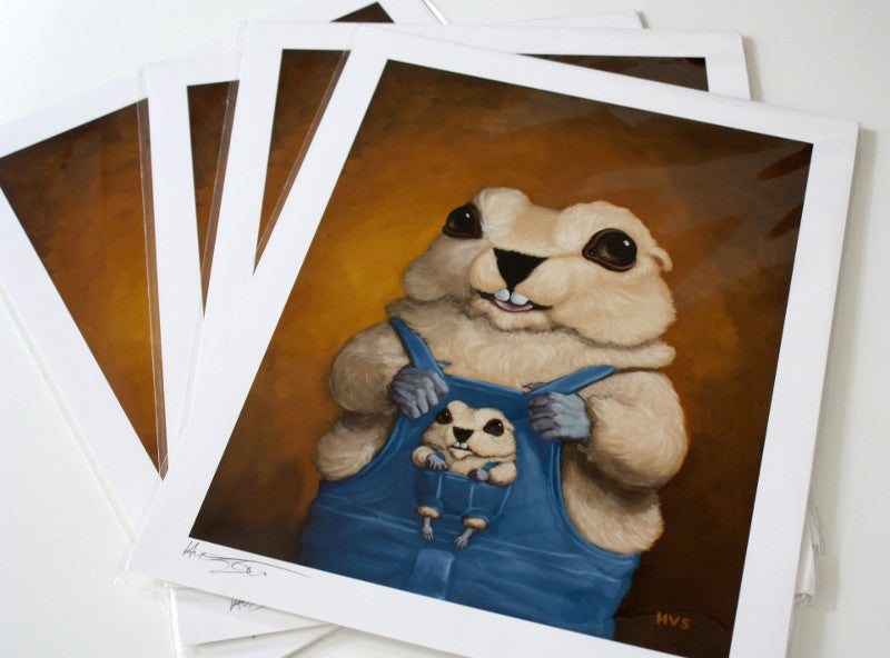 Overalls Overload Print