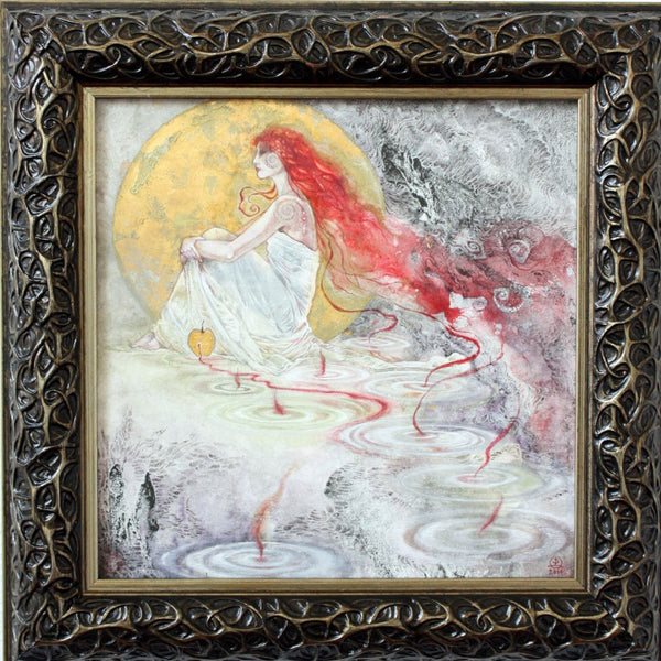 絵画　油絵　golden Apple The Golden Apple - Modern Eden Gallery