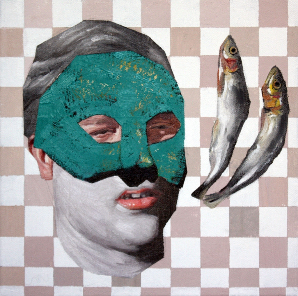 Venetian Mask and Sardines