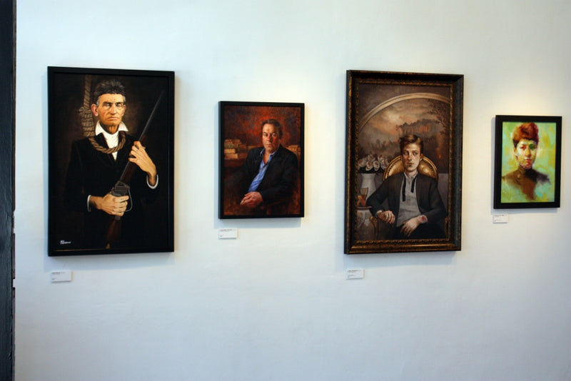 Portrait of Christopher Hitchens Modern Eden Gallery