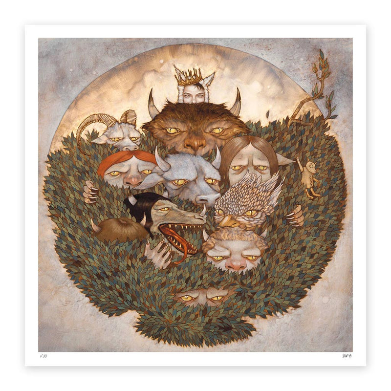 Where the Wild Things Are Fine Art Print