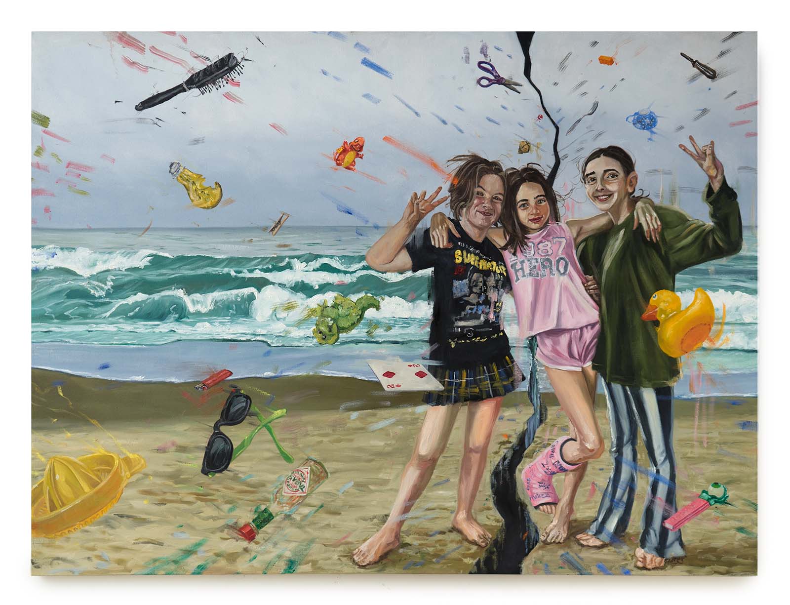 Harlow Holding the World Together