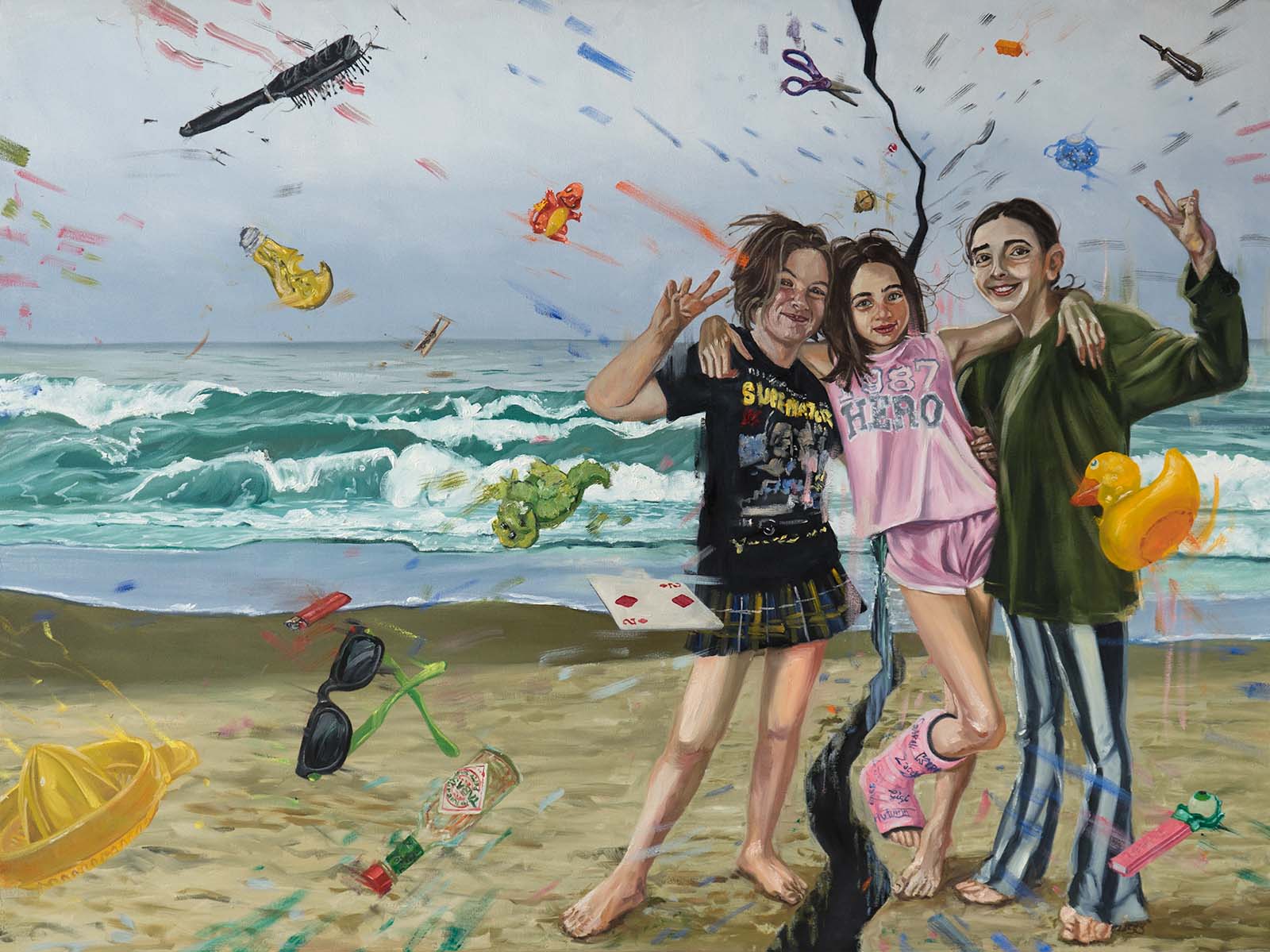 Harlow Holding the World Together