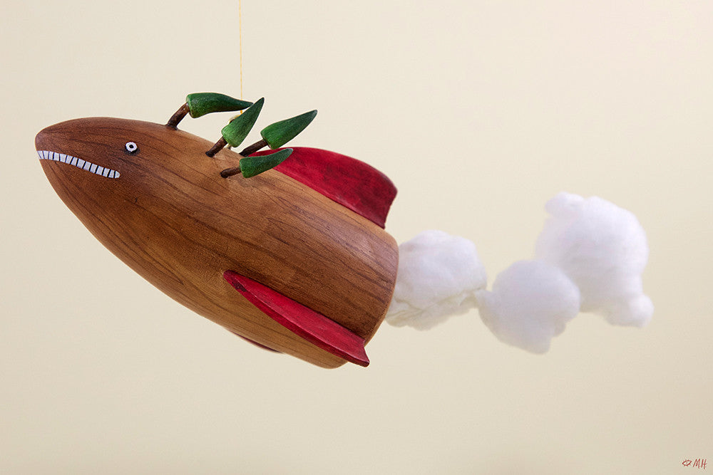 Thought Rocket: Wood