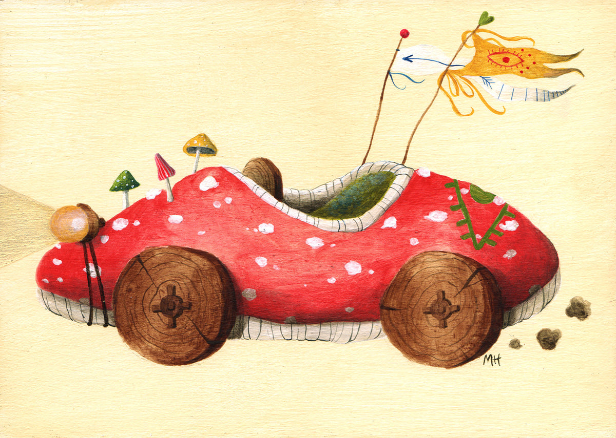 Mushroom Car