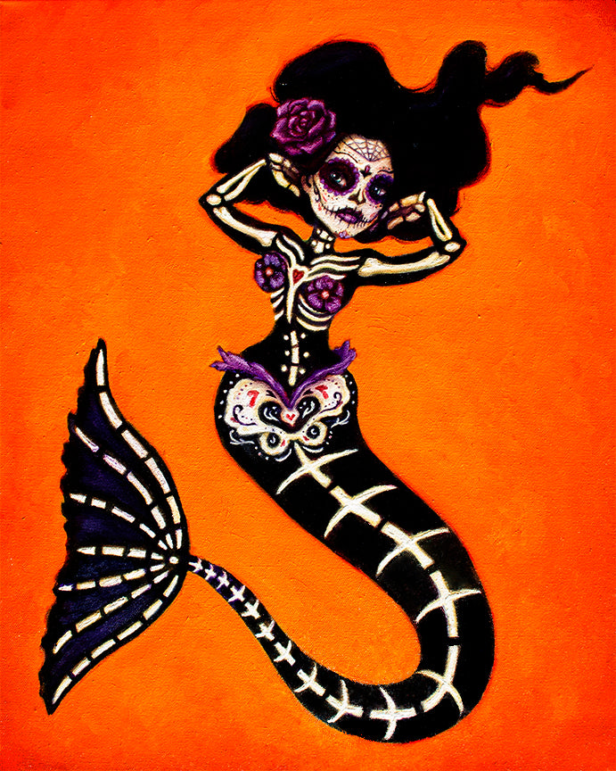 Mermaid de los Muertos
