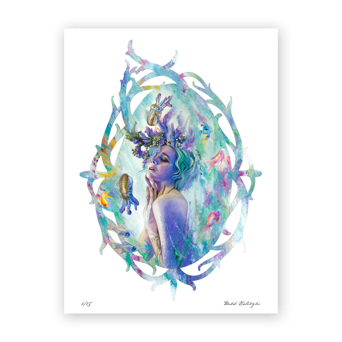 Ocean Bloom Fine Art Print