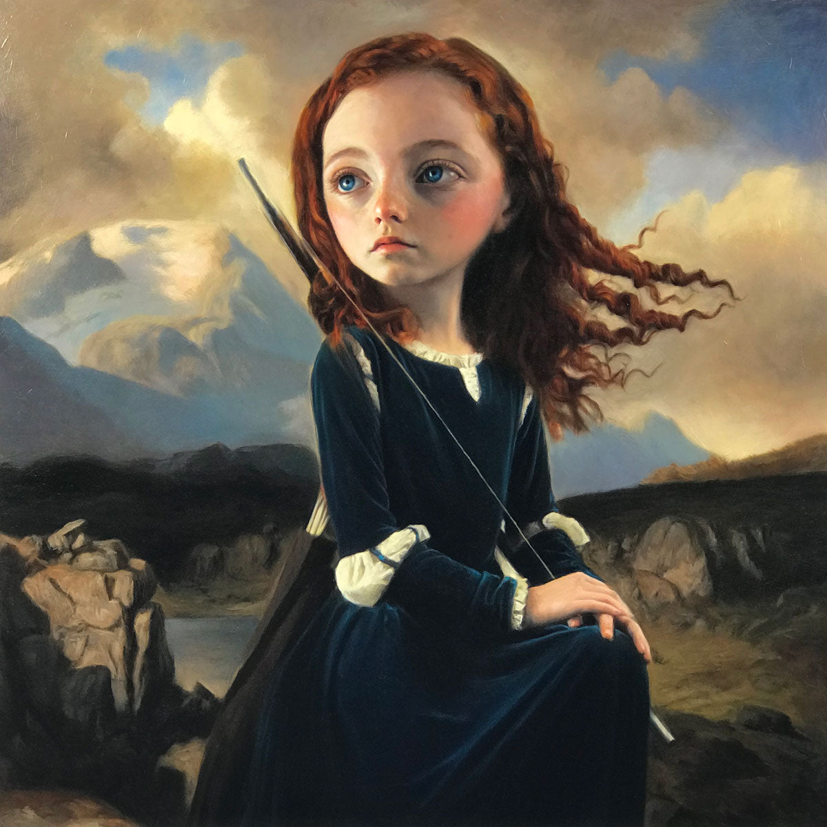 The Young Goddess Artemis