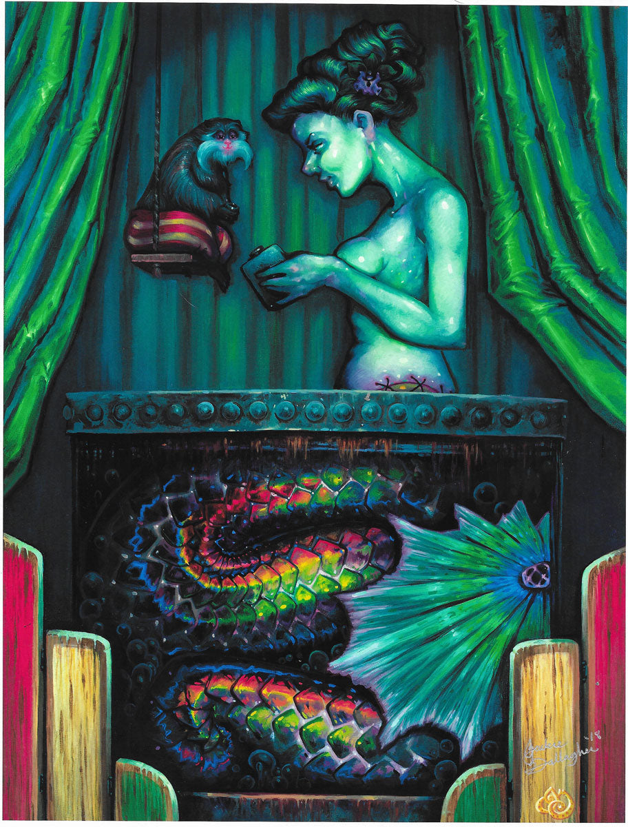 The Rainbow Serpent Fine Art Print