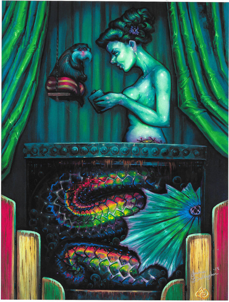 The Rainbow Serpent Fine Art Print