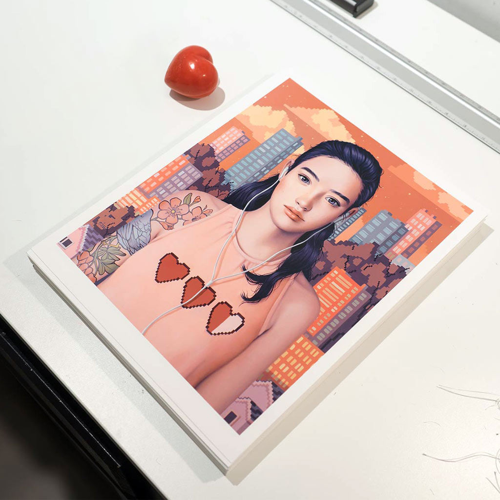 Street Beats Fine Art Print