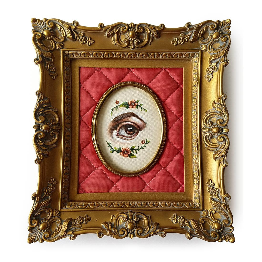 Lover's Eye with Flowers