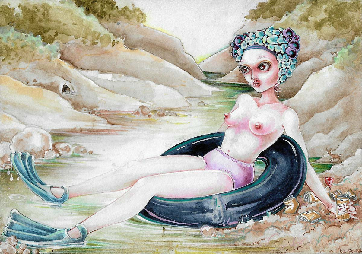 Swimming at the Lake