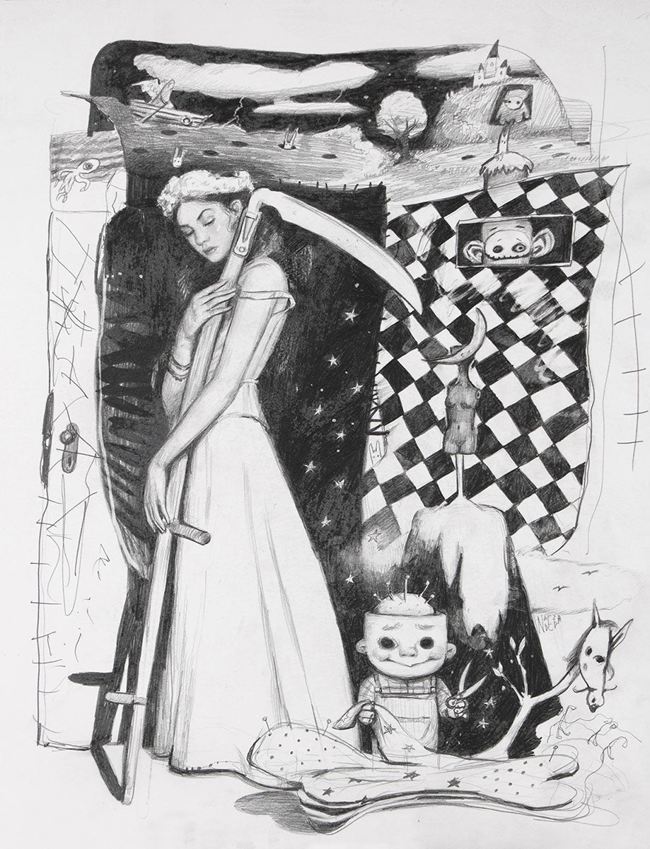 Sewing Night (Study)