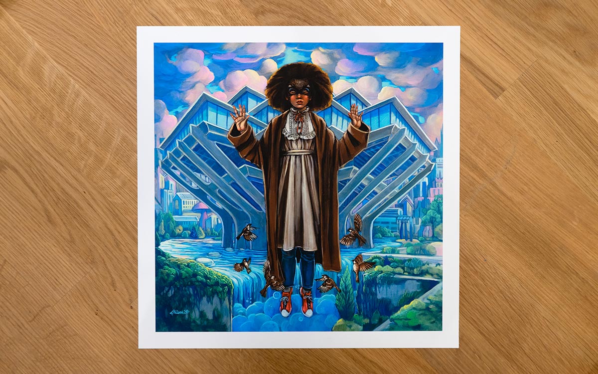 Sparrow Rising Timed-Edition Print