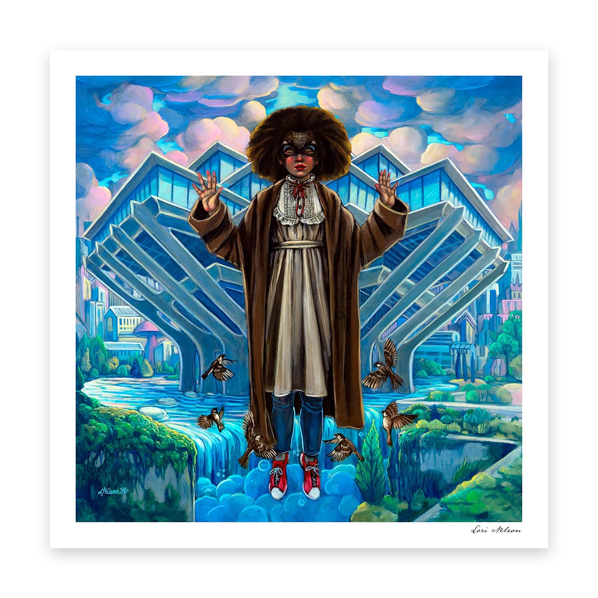 Sparrow Rising Timed-Edition Print