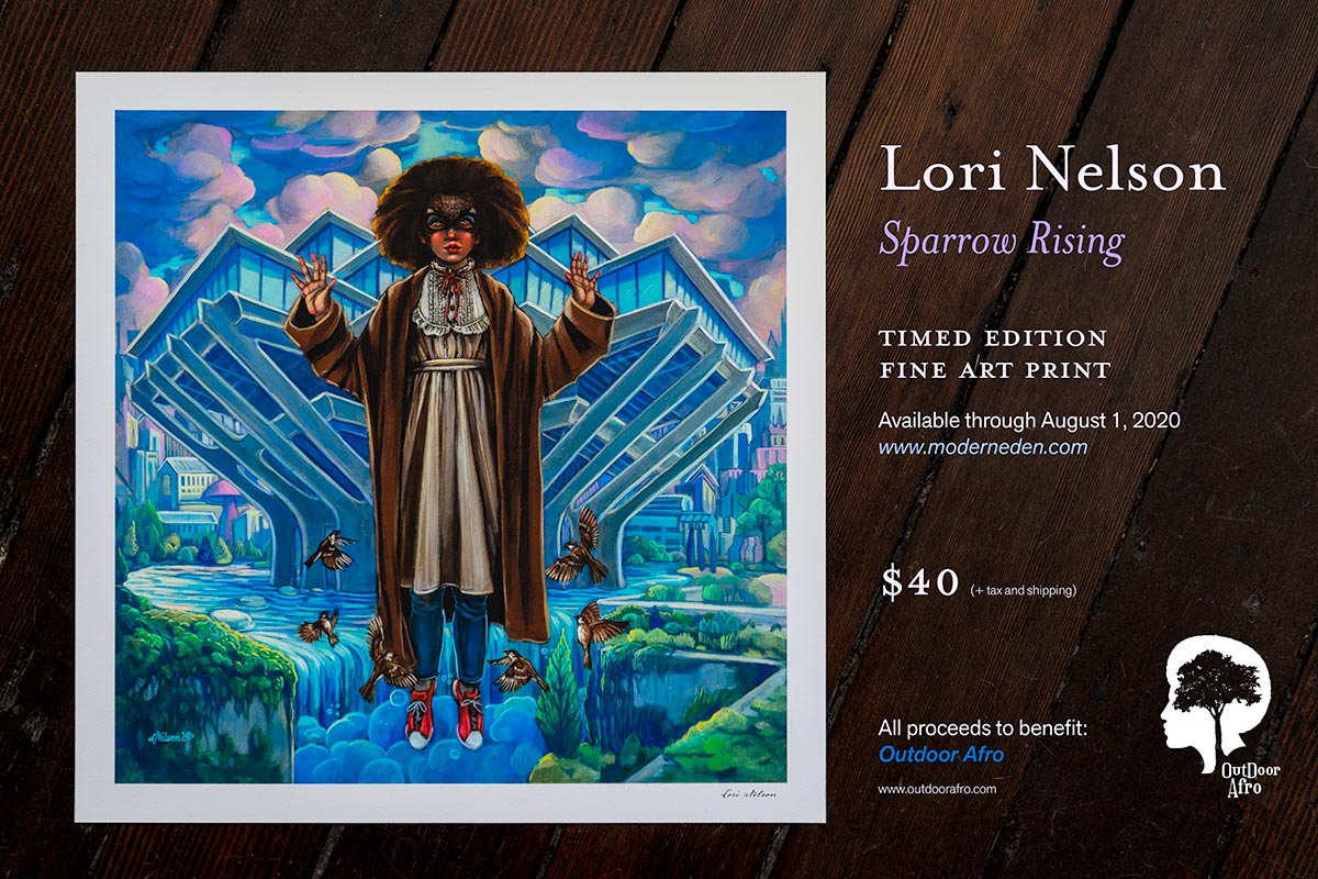 Sparrow Rising Timed-Edition Print