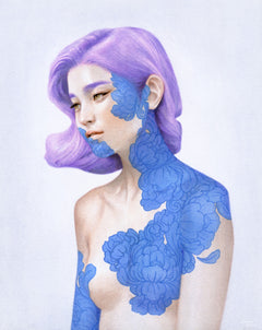 LILAC SERENADE Dawne Barnes 絵画 Tran-Nguyen_A-Lilac-