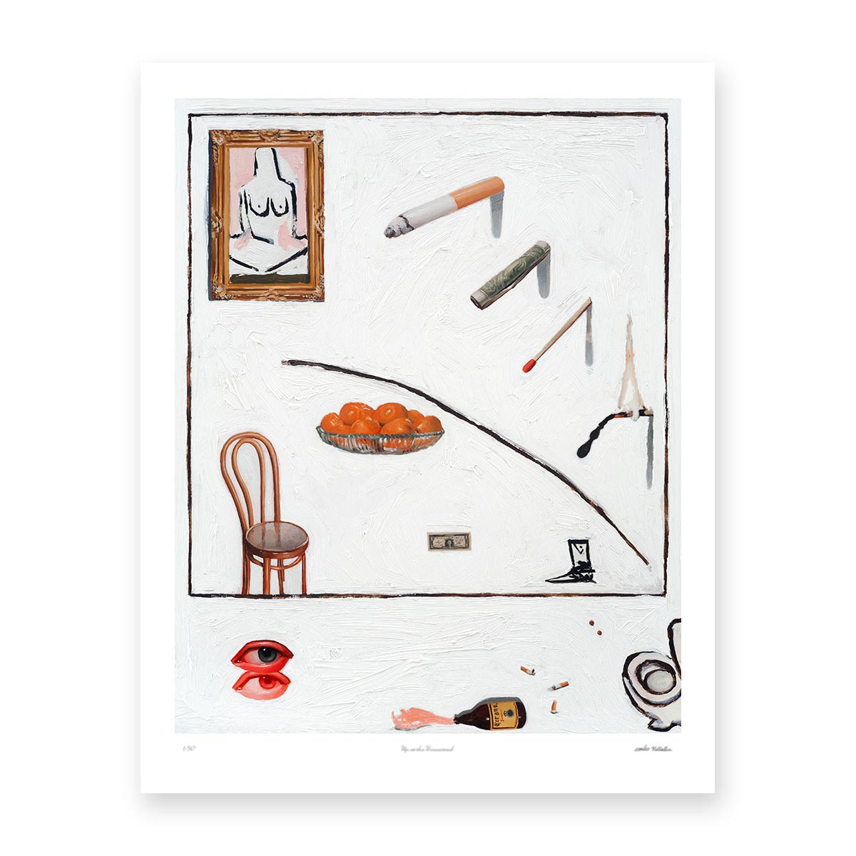 Up at the Homestead Fine Art Print