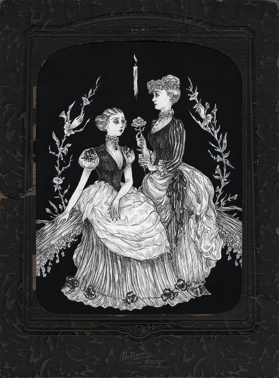 With their ribbons and twitching digits