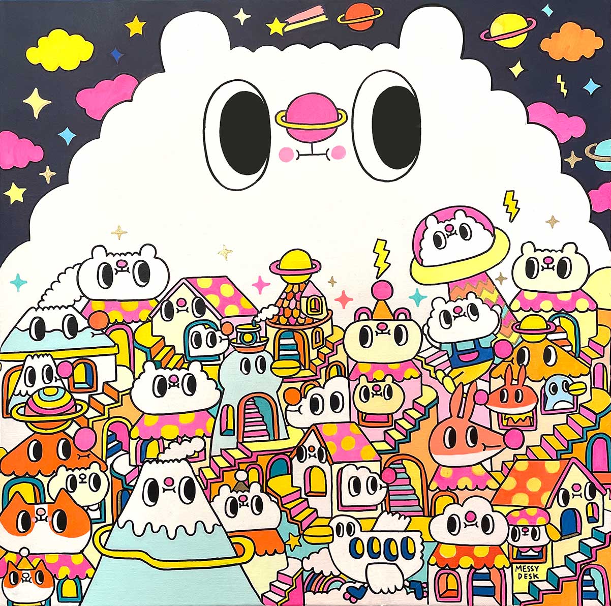 Cloudy Bear Wonderland