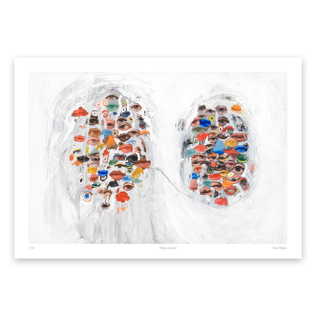 Mother with Child Fine Art Print