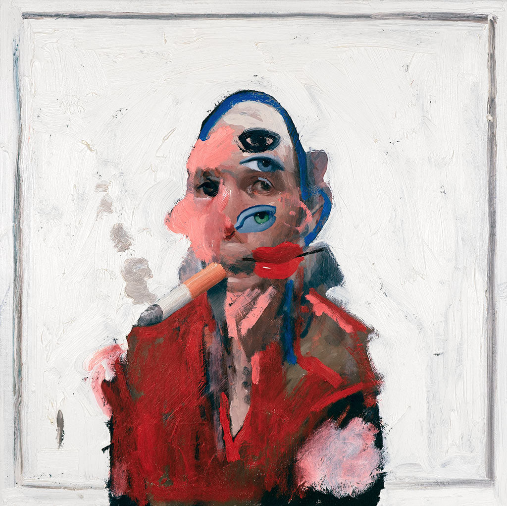 Smoking (Self-Portrait)