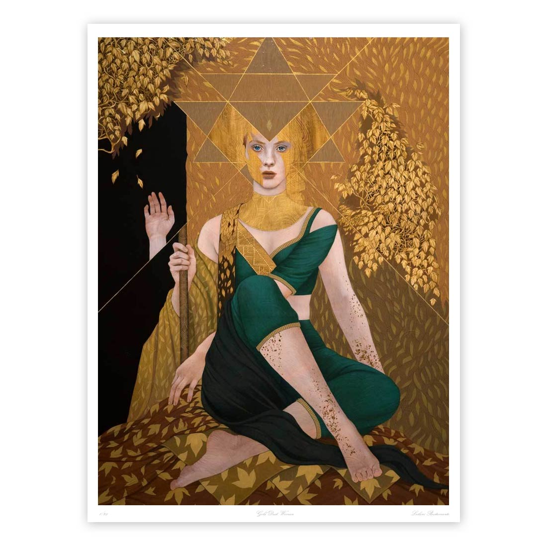 Gold Dust Woman Fine Art Print - Modern Eden Gallery Gold Dust Woman Fine Art Print - Modern Eden Gallery