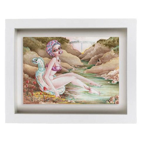 Watering the Flowers