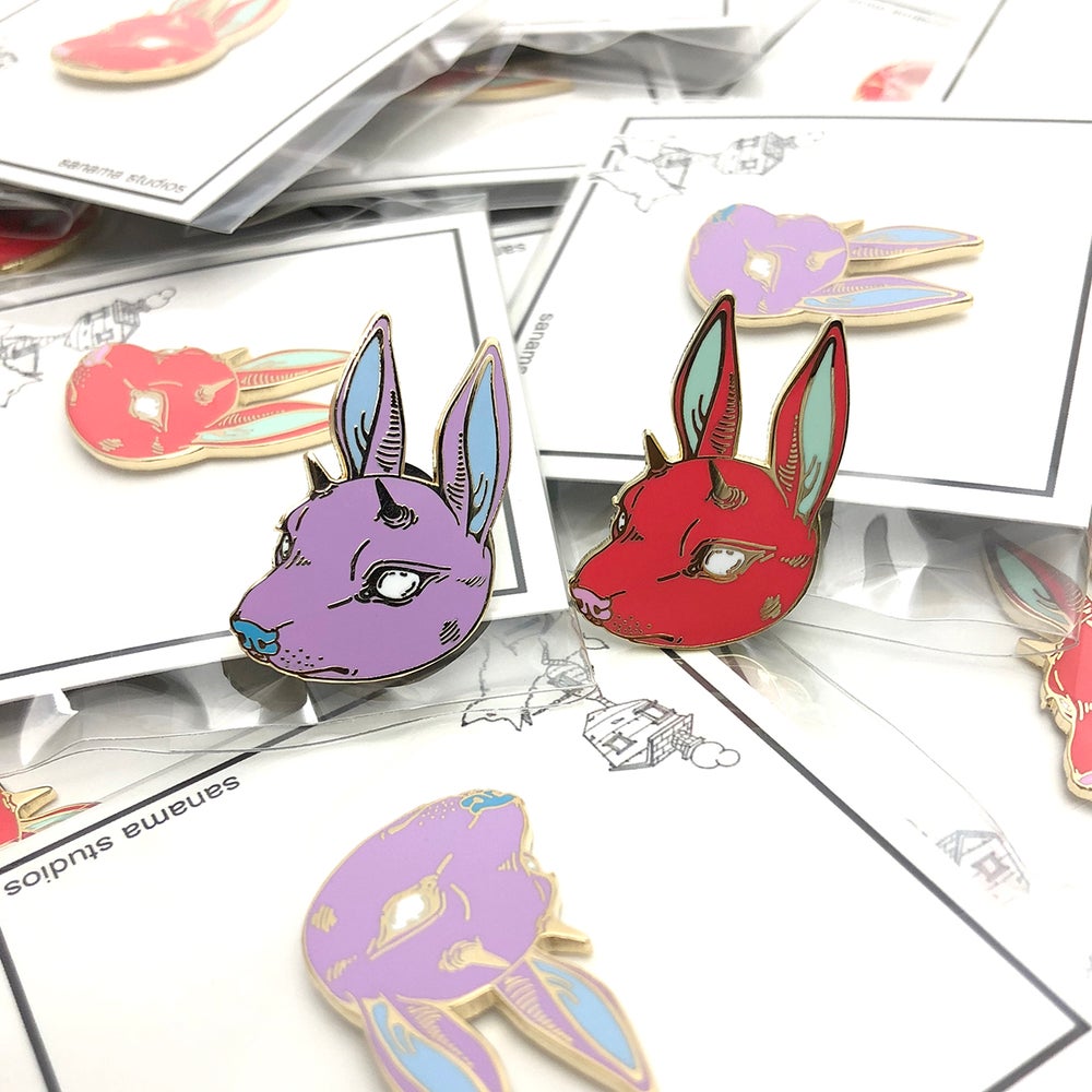 Chikkoi Warrior Erika Sanada Enamel Pin