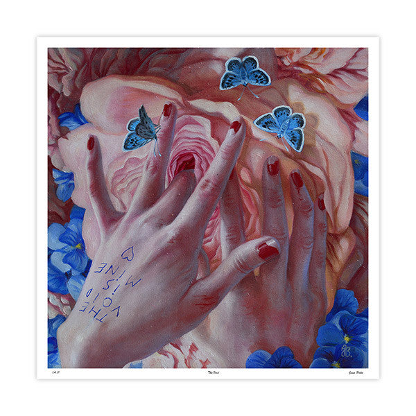 The Void/Flowers of Life Fine Art Print