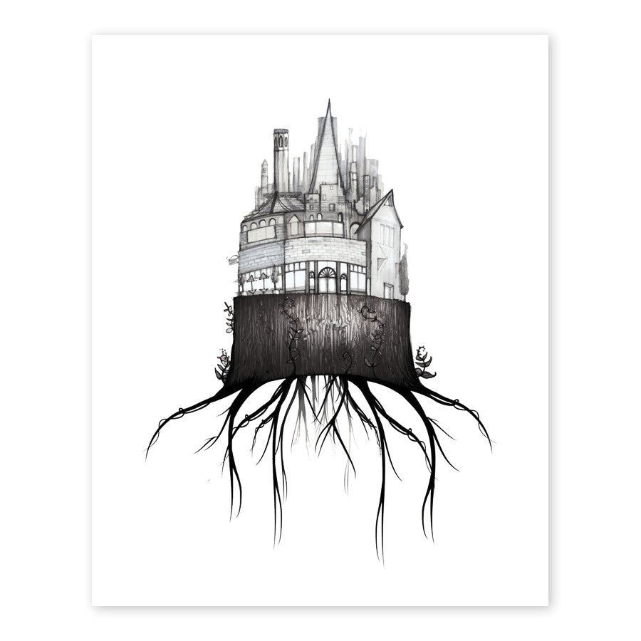 Modern Eden Logo Print