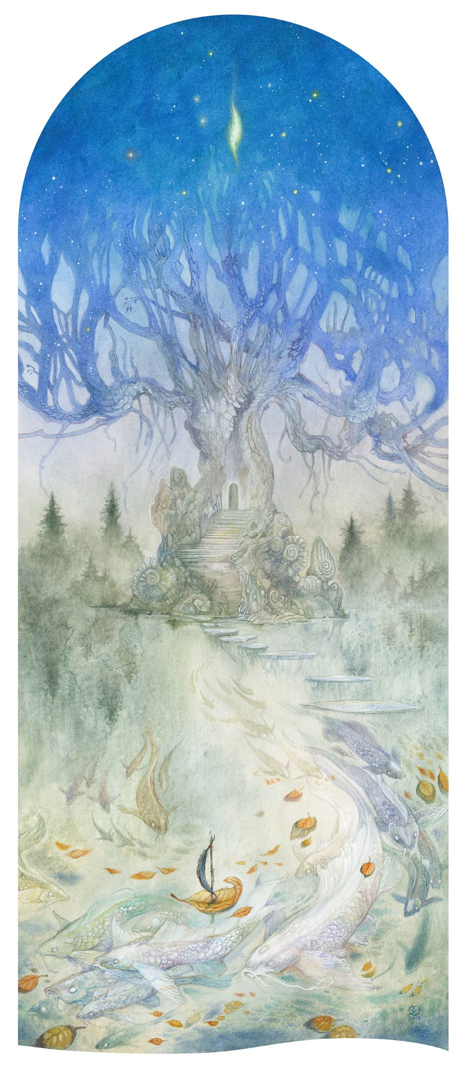 Pulled by the Current