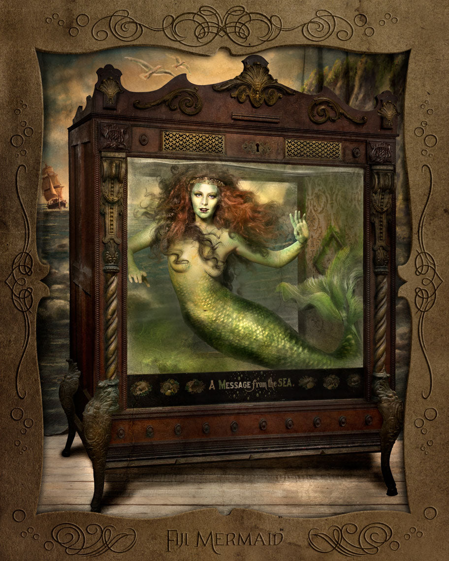 Fiji Mermaid Fine Art Print