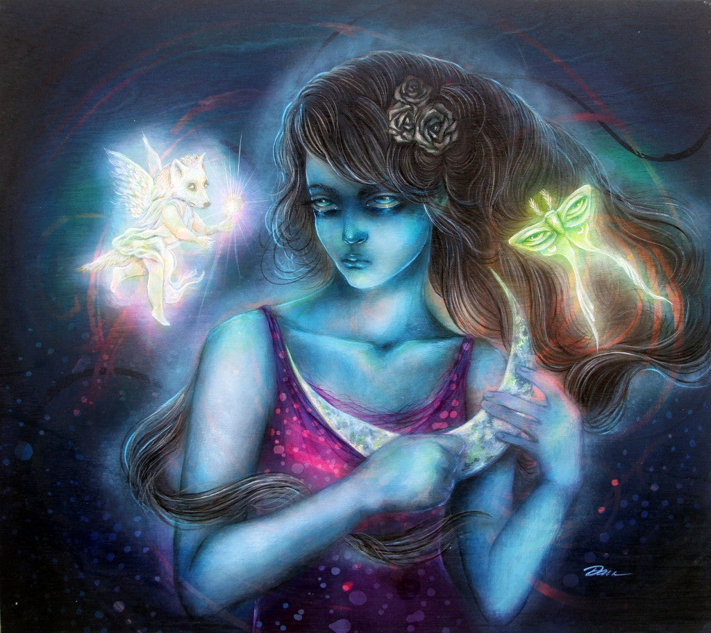 The Mysterious Connection (Isis with Moon Goddess)