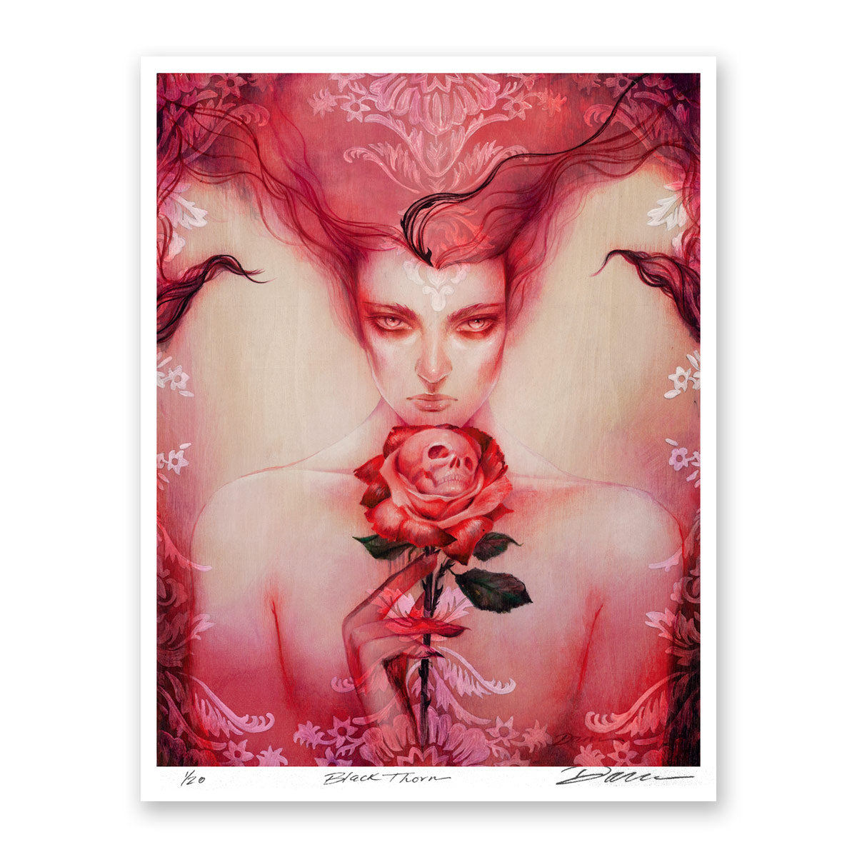 Black Thorn Fine Art Print